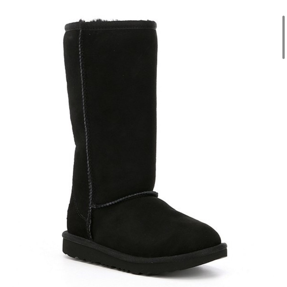 NEW Girl’s Ugg Classic Tall II Boots Size 2 - Picture 10 of 12